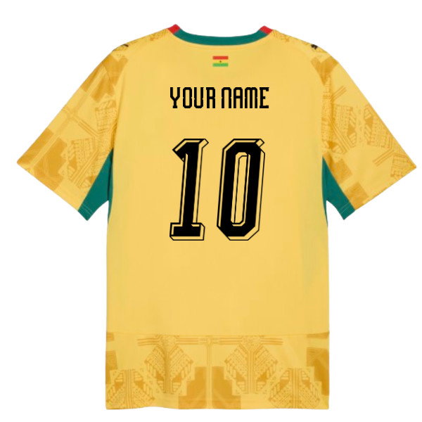2026-2027 Ghana Away Shirt (Your Name)-SoccerKits Hub | Buy Soccer Jerseys Online